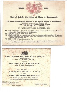 1927 Playdon invitation
